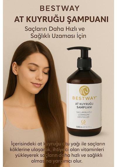 Bestway At Kuyruğu Şampuanı