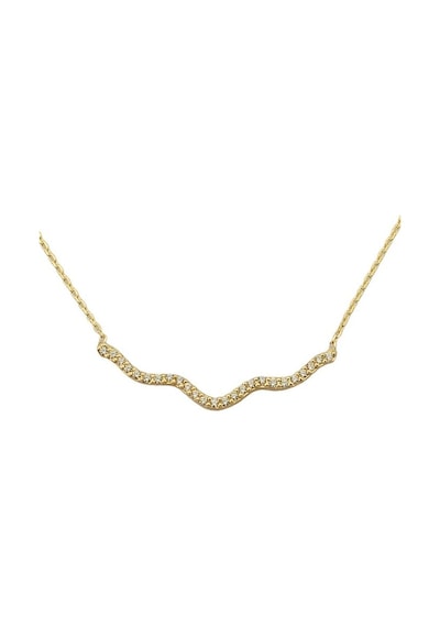 Altın Taşlı Zarif Kolye 80167050
