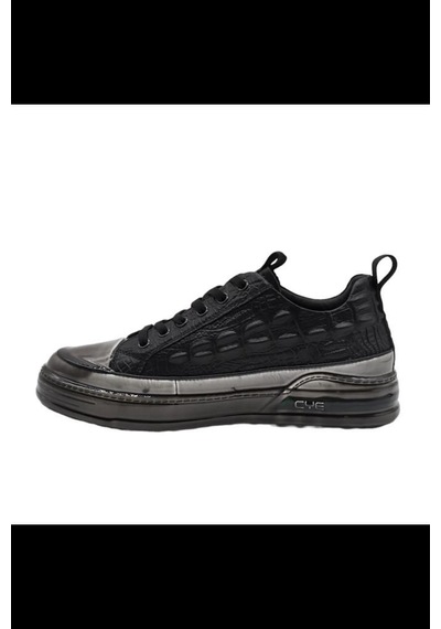 Fourty Four Degree 21331 İthal Erkek Deri Sneakers Ayakkabı Siyah