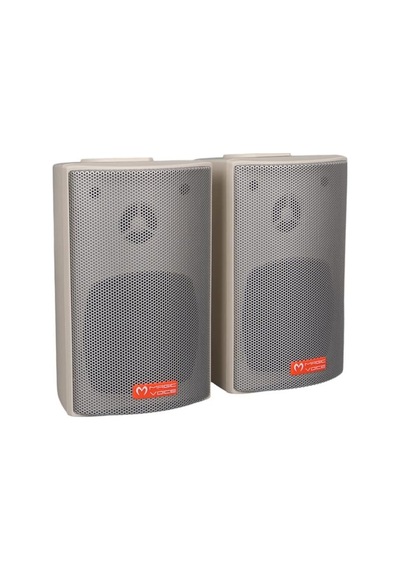Magicvoice Mv-16 7.5 Cm 30 Watt Komütatörlü Hat Trafolu Beyaz Sütun Hoparlör 2 Li Takım