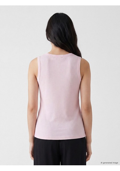 Lcw Comfort Pembe Bisiklet Yaka Kadın Atlet