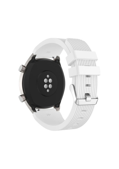 Haylou Solar Ls05 Kordon Kayış 22mm Spor Çizgili Silikon Metal Tokalı Delux Silikon