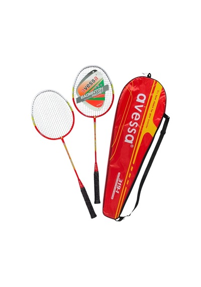 Özel Seri 319-1 Tek Parça Badmington Raket Set Çift Açık Hava Spor Oyun