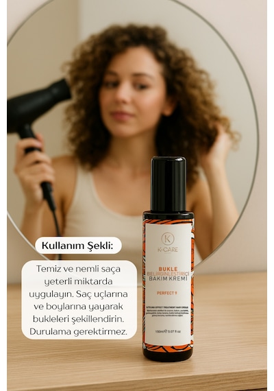 K K-care Cosmetics Kıvırcık Saçlar Için Bukle Belirginleştirici Kremi 150 ML