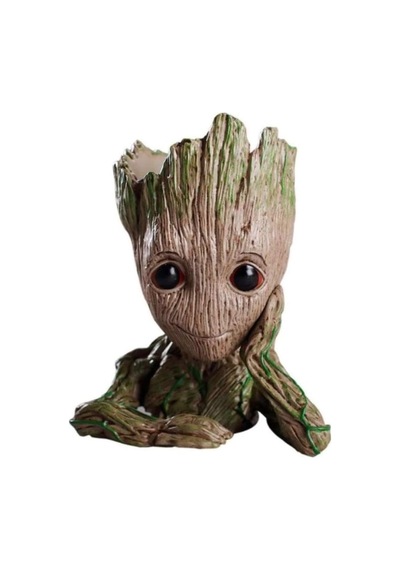 Galaksinin Koruyucuları Baby Groot Figür Düşünen Saksı Kalemlik Pla Büyük 15 Cm Diğer