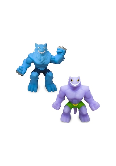Elastikorps Fighters İkili Paket 7 Cm Rufus Vs Drako Goojitzu