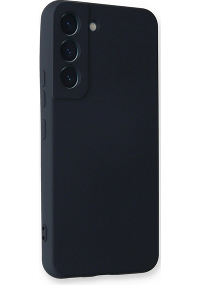 Newface - 714 - Samsung Galaxy Uyumlu S22 Plus Kılıf Nano İçi Kadife Silikon - Ece-umay - - Lacivert