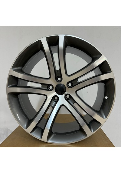 18 İnç 5x112 Savannah Gun Metal Elmas Kesim Jant Modeli