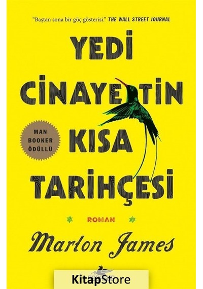 Kitapstore Yedi Cinayetin Kısa Tarihçesi / Marlon James