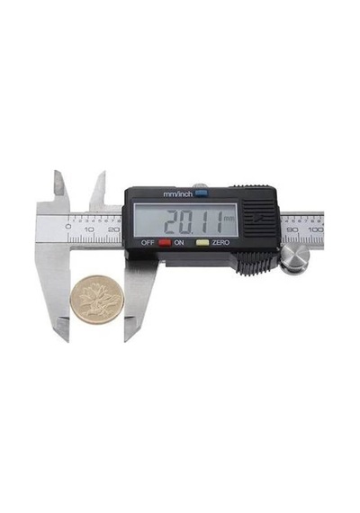 Dijital Kumpas 150 Mm 6" Cvr Çelikten Dijital Taşıma Çantalı Çeli Pembe