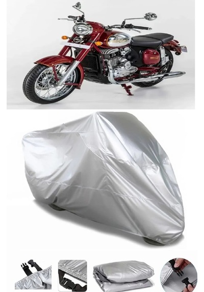 Jawa 250 Classic Motosiklet Brandası Su Geçirmez Örtü
