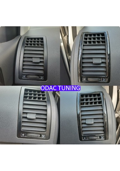 Volkswagen Polo 2001-2009 Maun Kaplama Seti , Piano Black Renk