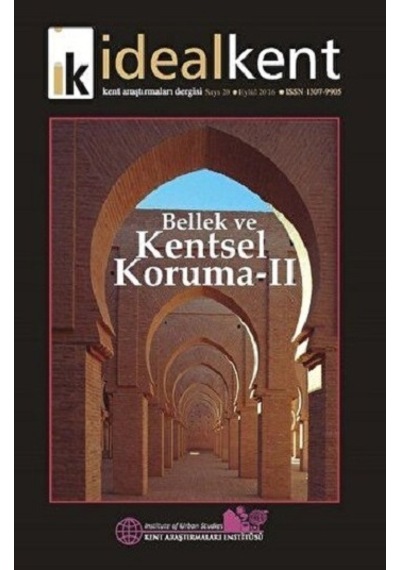İdeal Kent - Kent Araştırmaları Dergisi Sayı: 20