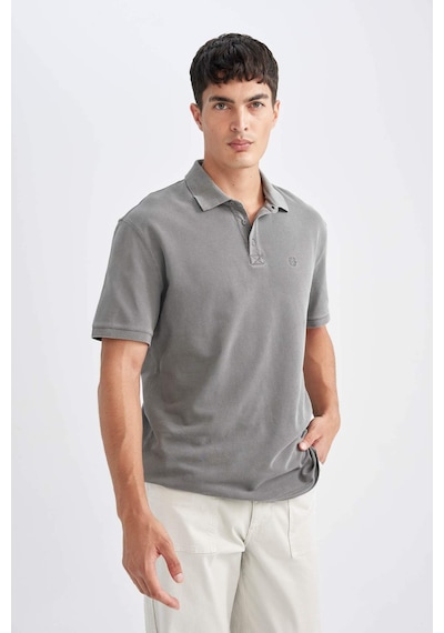 DeFacto New Regular Fit Kısa Kollu Pike Polo Tişört D5992AX24SMGR160