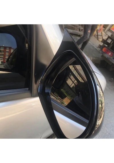 Fiat Palio 2010-2012 Batman Yarasa Ayna Kapağı Piano Black Abs Plastik