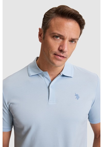 U.s. Polo Assn. Erkek Açık Mavi Tişört Basic 50324938-vr003 Acık Mavı