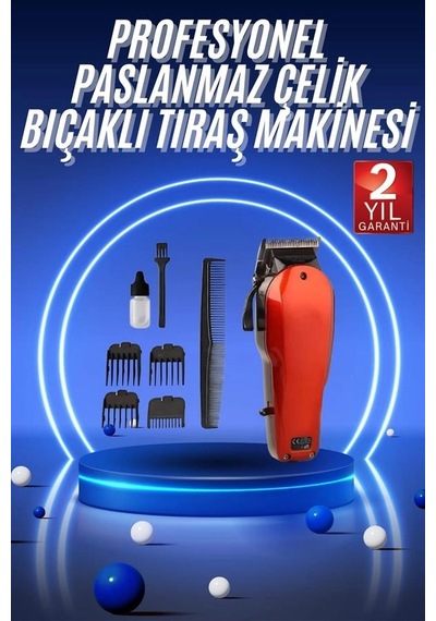 Unısex Tıraş Makinesi Lazer Öncesi Kısaltma Paslanmaz Çelik