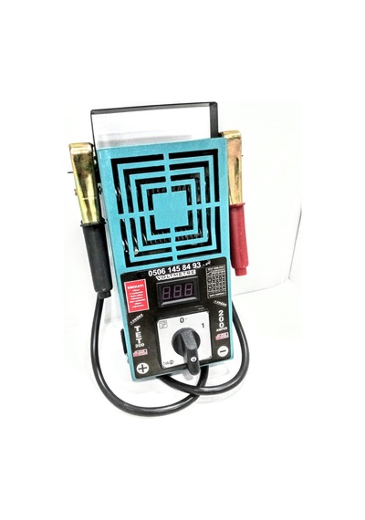 6-12-24 Volt 200 Amper Akü Test Cihazı Tuğra Tet  200