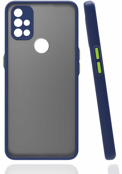 One Plus Nord N10 5g Kılıf Tchs Hux Kapak - Lacivert Lacivert