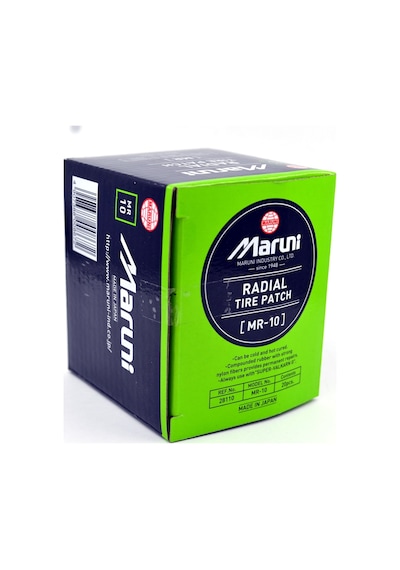 20 Adet Dikdörtgen Lastik Tamir Yanak Yaması 8x6cm Maruni