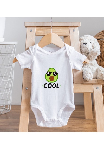 Bk Kids Cool Tasarımlı Bebek Body Zıbın - Model 1 6 - 9 Ay sarı