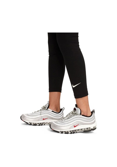 Nike W Nsw Nk Clsc Hr 7/8 Tıght Lbr Siyah Kadın Tayt Dv7789-010