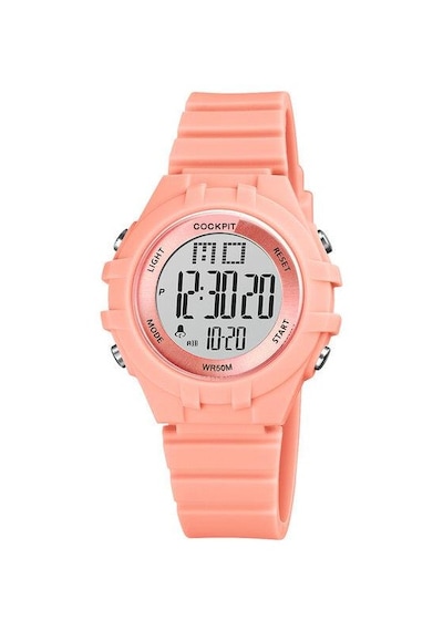 COCKPIT CK-3716PK DİJİTAL SİLİKON KORDON PEMBE ÇOCUK KOL SAATİ