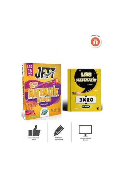 Ünlüler Karması 2027 Lgs Jett Matematik 16 Ve 3x20 Deneme Seti Bigelio Yayıncılık