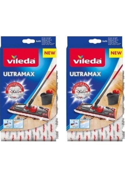 Vileda Ultramax Mikrofiber Yedek Mop 2'li