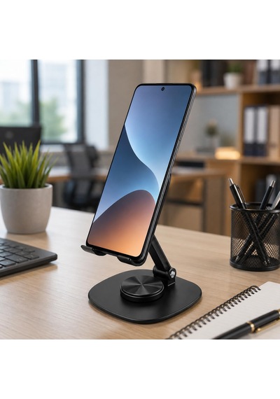 Coverzone Masaüstü Metal Tablet Ve Telefon Tutucu Stand