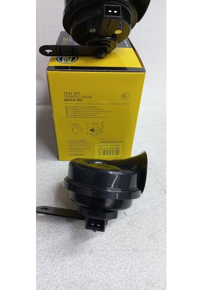 Cıtroen Peugeot Hella 3fh011225921 Hella 12v Dadat Korna 400/500