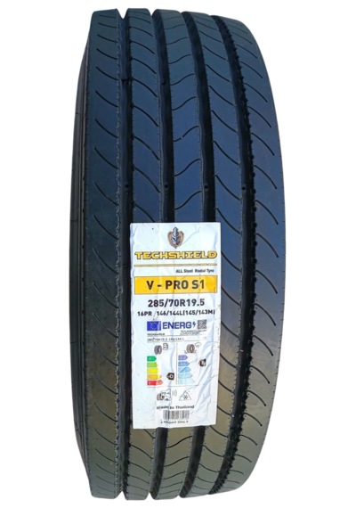 285/70 R19.5 146l 16pr Vpro S1 Düz M+s Techshıeld, 2025 Tayland Üretim