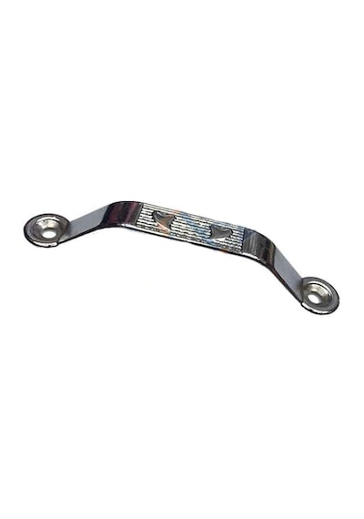 Dekoratif Zamak Kulp Dıştan - 64mm, Nikel, 1 Adet