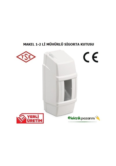 Makel Tekli Sigorta Kutusu 1-2li İkili Mühürlü 63140