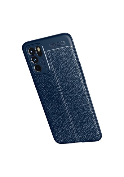 Oppo Reno 6 4G Kılıf Deri Tarzı Niss Silikon Case