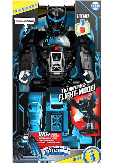 Imaginext Dc Super Friends Bat-Tech Batbot Oyun Seti Gwt23