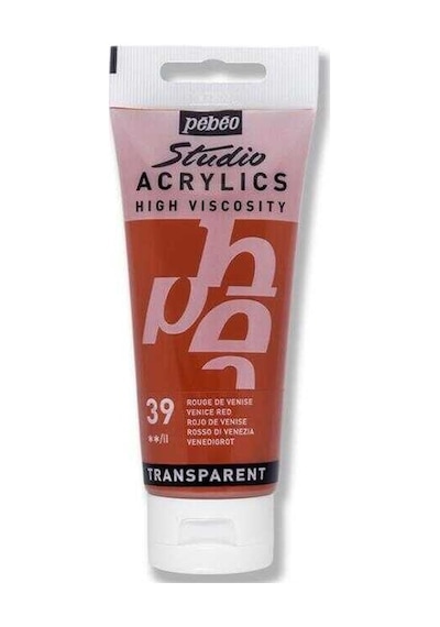 Pebeo Studio Akrilik Boya 100 Ml Venice Red