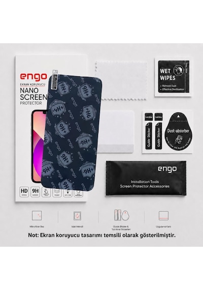 Apple İphone 18 Pro Max İle Uyumlu Mat Ekran Koruyucu A3717 6.9 İnç Yansıma Ve Parlama Azaltıcı