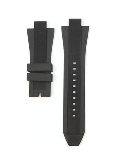 Mıchael Kors Mk-8184 Uyumlu Silikon Saat Kordonu Kayışı Siyah