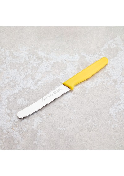 Aryıldız Solo Domates Bıçağı Sarı 11 Cm Renkli