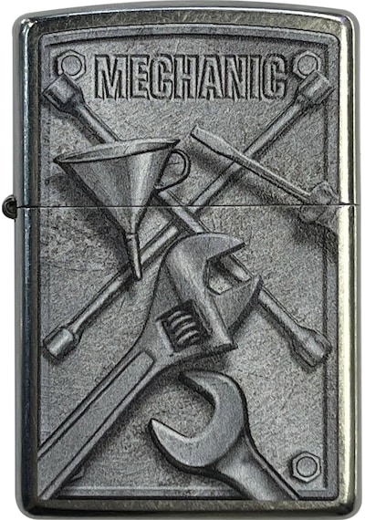 Zippo Çakmak Mechanic 49007-00071-model18 Çok Renkli