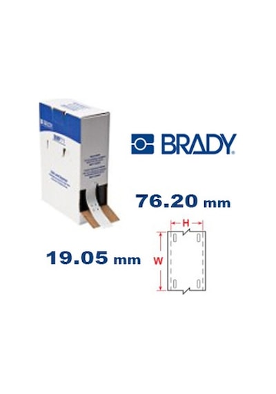 Brady Ptl-12-109 Polietilen Etiket M611. Bmp61. Bmp71 Için