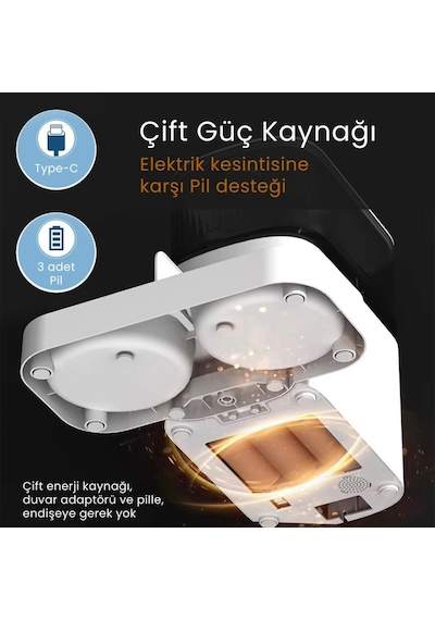 Petfit Autodine X Plus 5l Wi-fi Kameralı Çift Kase Akıllı Otomatik Kedi Köpek Mama Kabı Besleme Ünitesi Sesli Komut+çelik Kase+app Kontrol