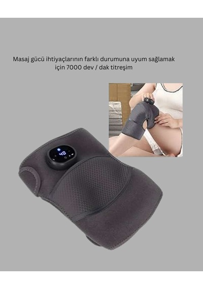 3 Seviyeli Titreşimli Isıtmalı Diz Bakım Cihazı