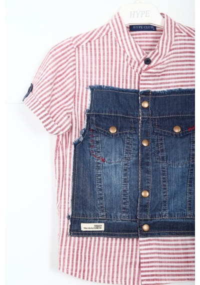 Xo Kids Erkek Çocuk Alt Üst Şort Takım 4-8 Yaş 6560 Kırmızı