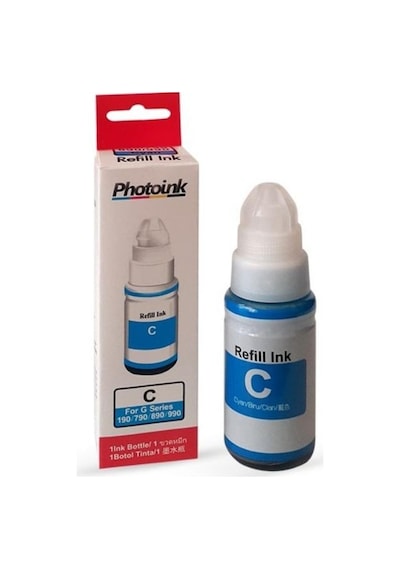 Photoink Canon G2410 Mavi Mürekkep 70 Ml Gı-490