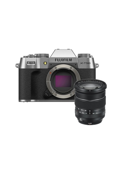 Fujifilm X-T50 Gümüş + XF16 80 MM Kit