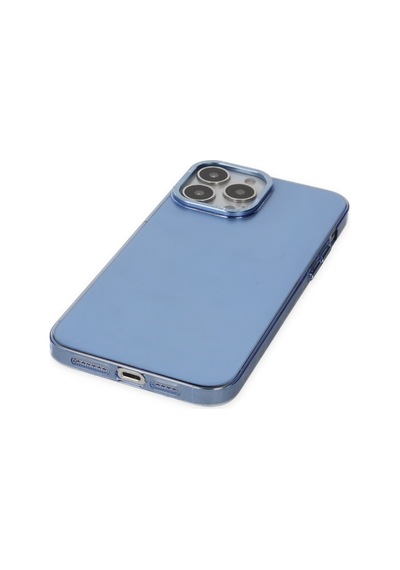 Apple iPhone Uyumlu 14 Pro Kılıf Anka Pc Sert Metal Kapak - Mavi Bzsxx00 1