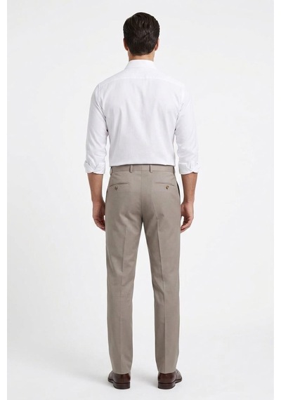 UKİ Bej Comfort Fit Klasik Pantolon
