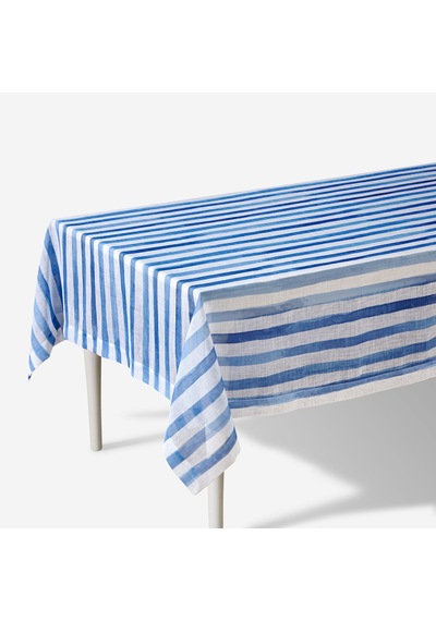 Mavi Polyester Masa Örtüsü 160x240 Cm